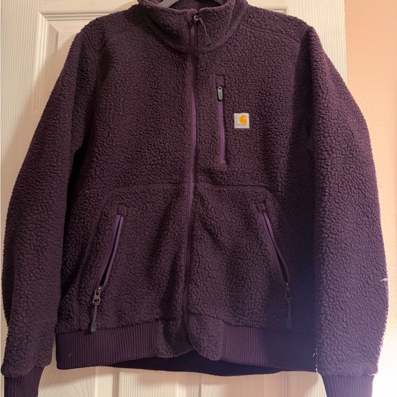 Carhartt Purple Fleece Jacket - Picture 1 of 4